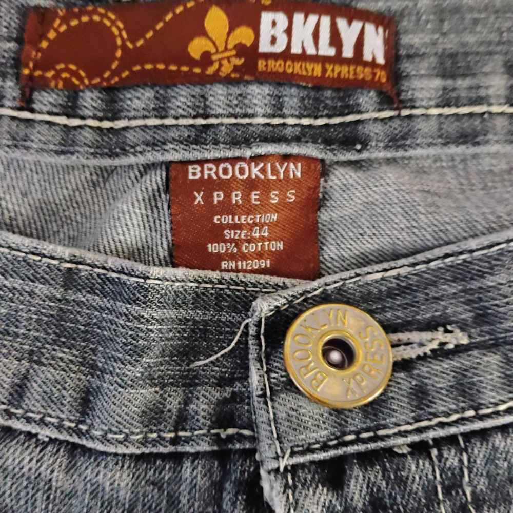 Vintage Brooklyn Express Jean Shorts